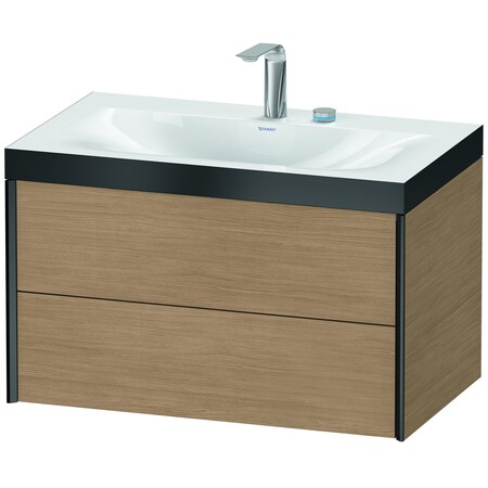 Duravit Xviu C-Bonded Set Wall-Mounted European Oak XV4615EB252P